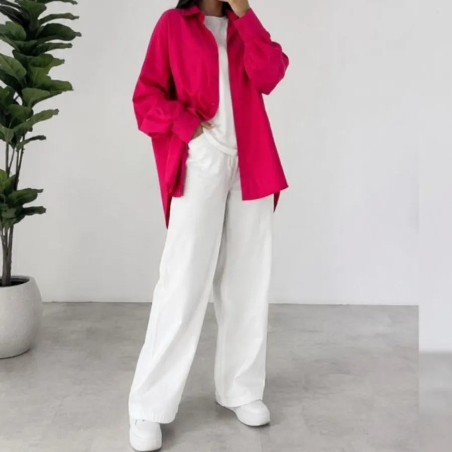 شومیز مانتویی نخی