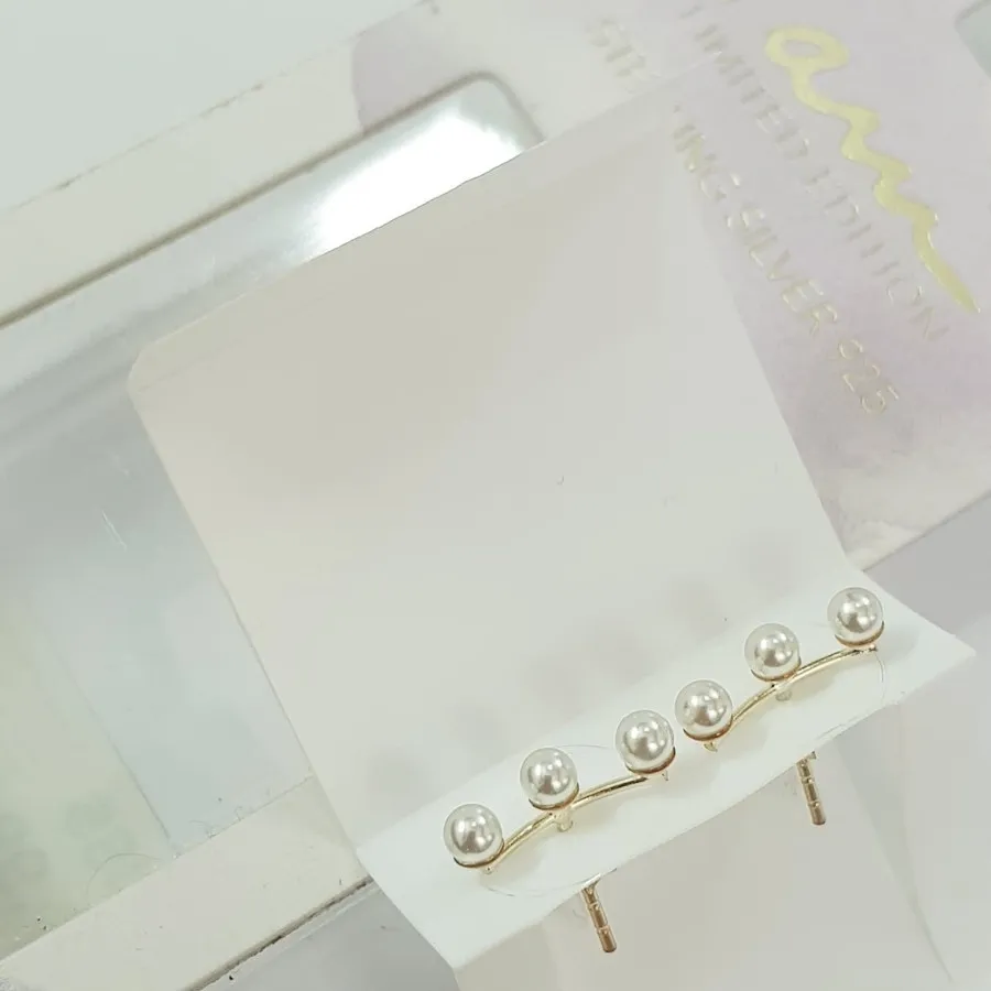 گوشواره گلگوش نقره 925