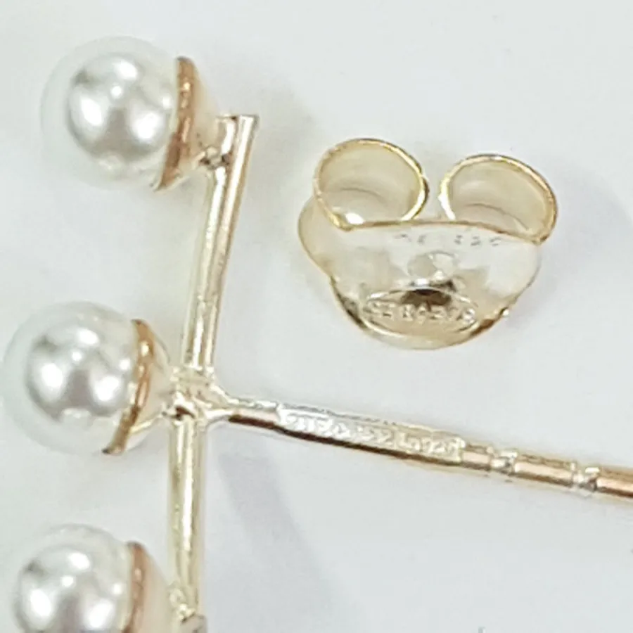 گوشواره گلگوش نقره 925