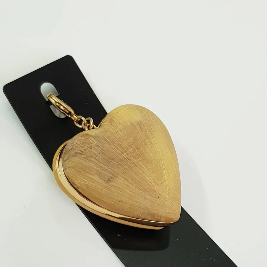 آویز لاکت قلبی چوبی