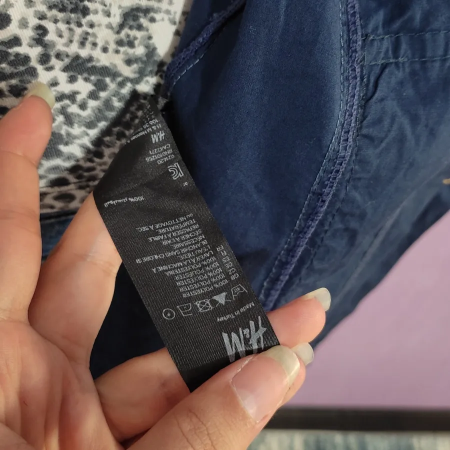 مانتو کتان نخ H & M