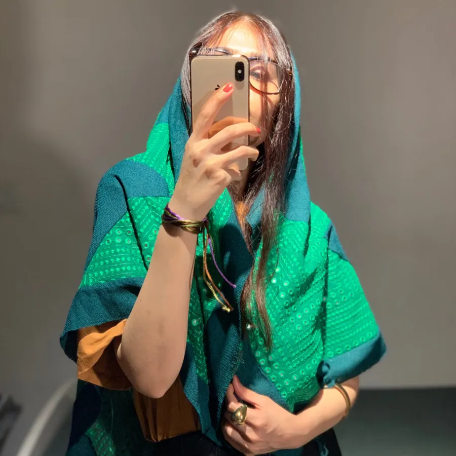 روسری سبز