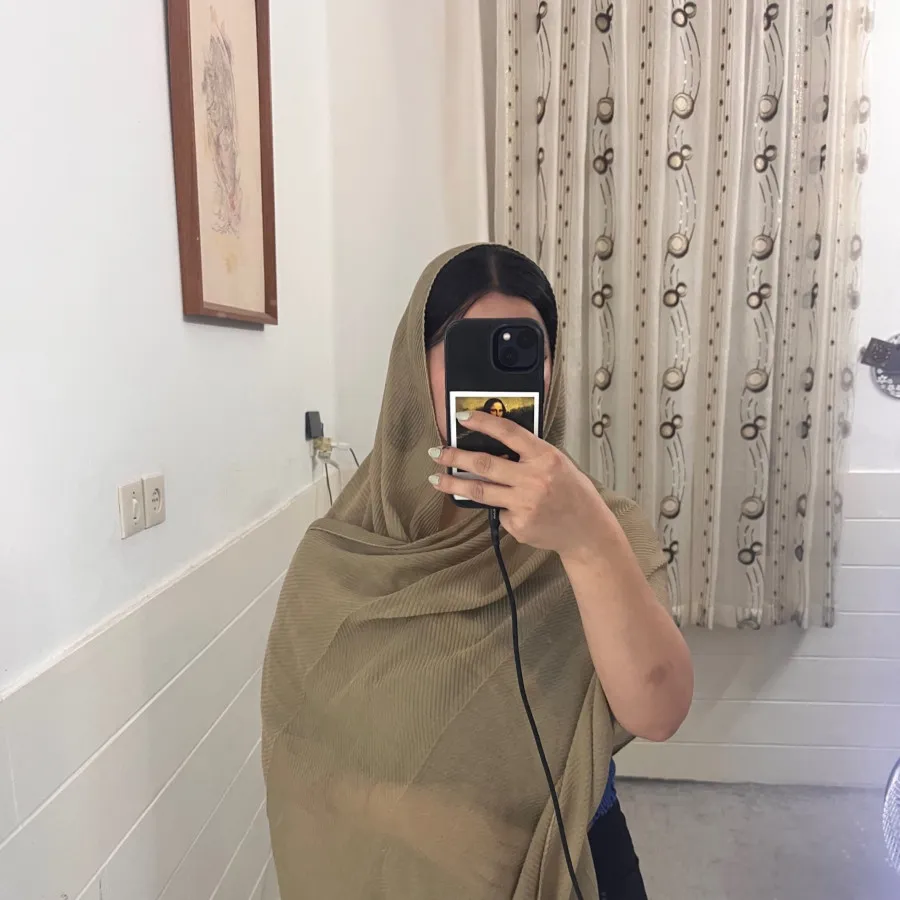 شال قهوه ای