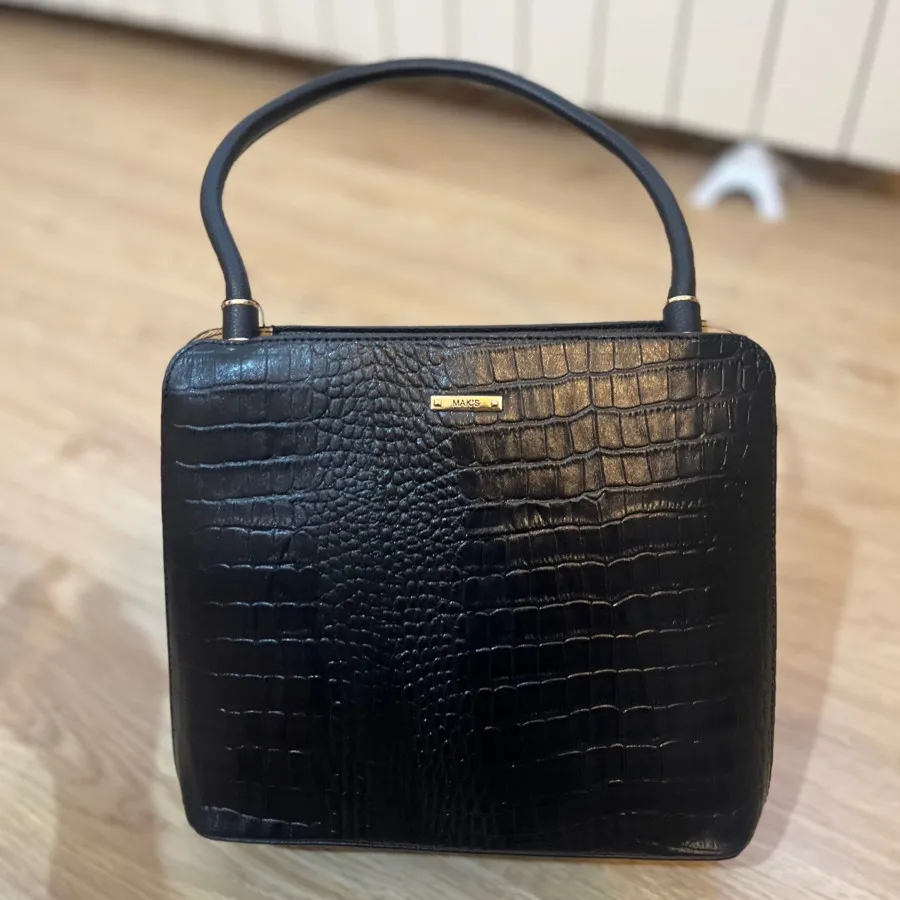 کیف چرم مشکی