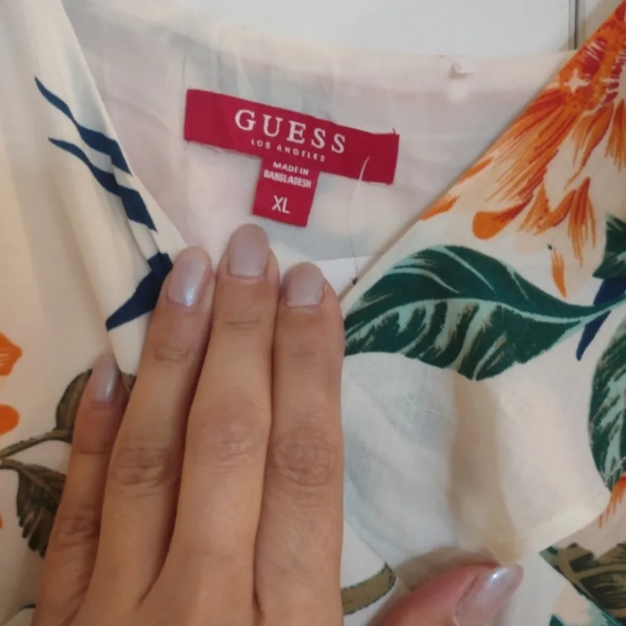 پیراهن ساحلی برند guess
