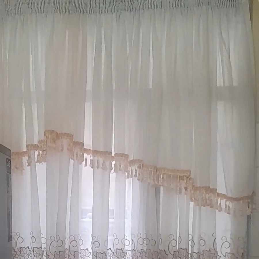 پرده حریر شیک حراج