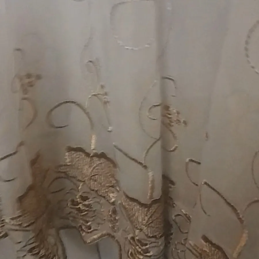 پرده حریر شیک حراج