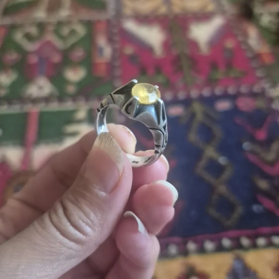 انگشتر نقره  مردانه