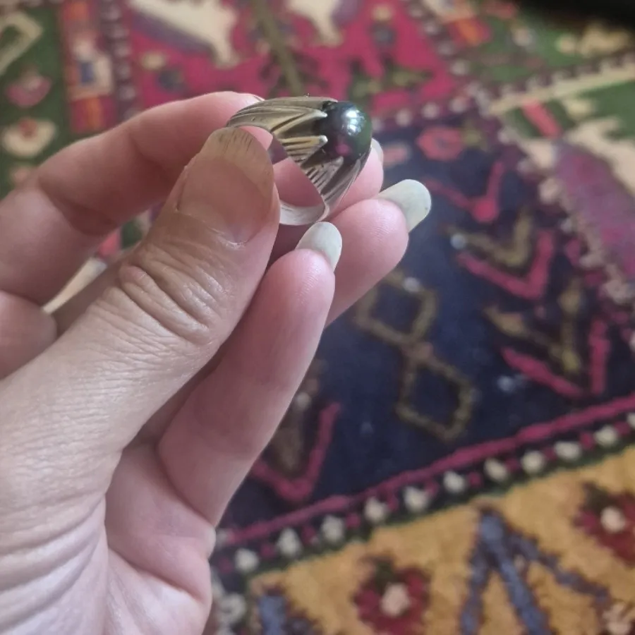 انگشتر نقره مردانه