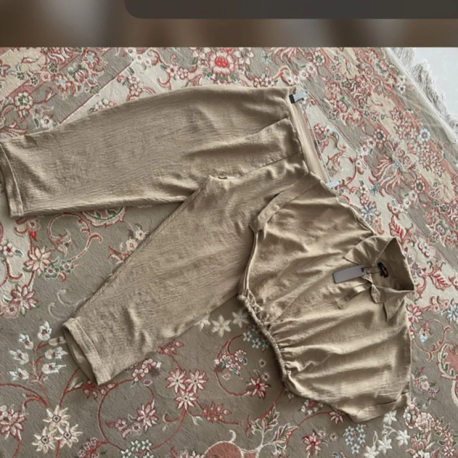 شومیز شلوار بیرون