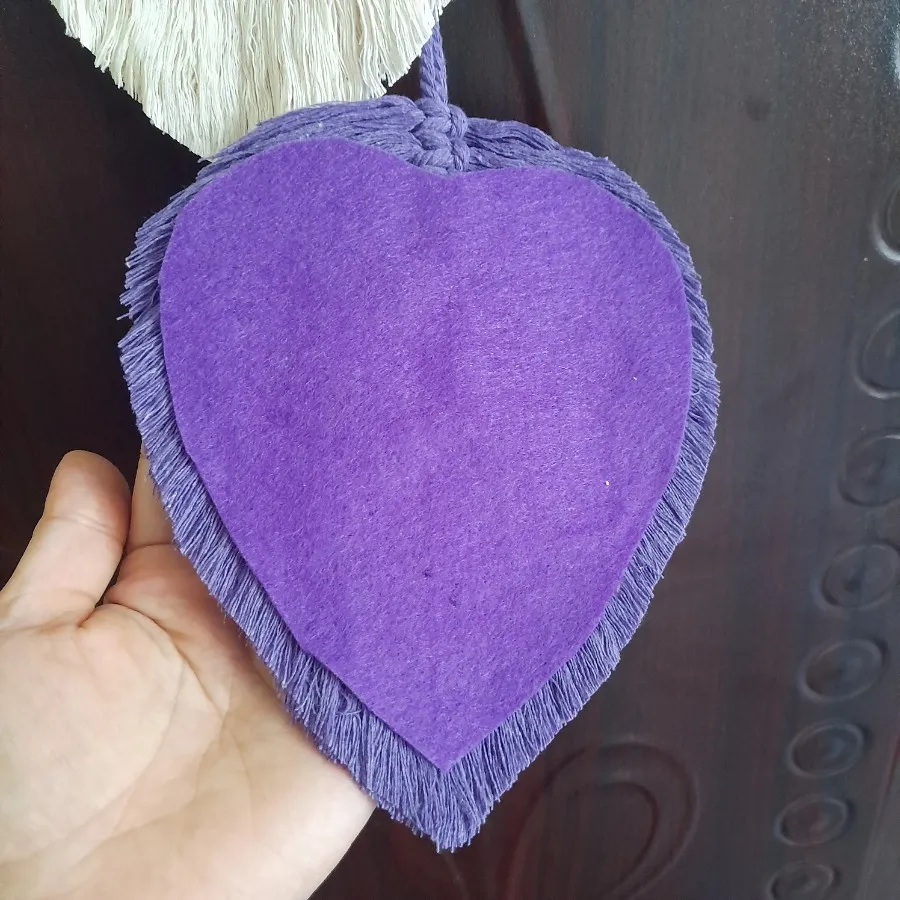 آویز دَر دیوارکوب مکرومه