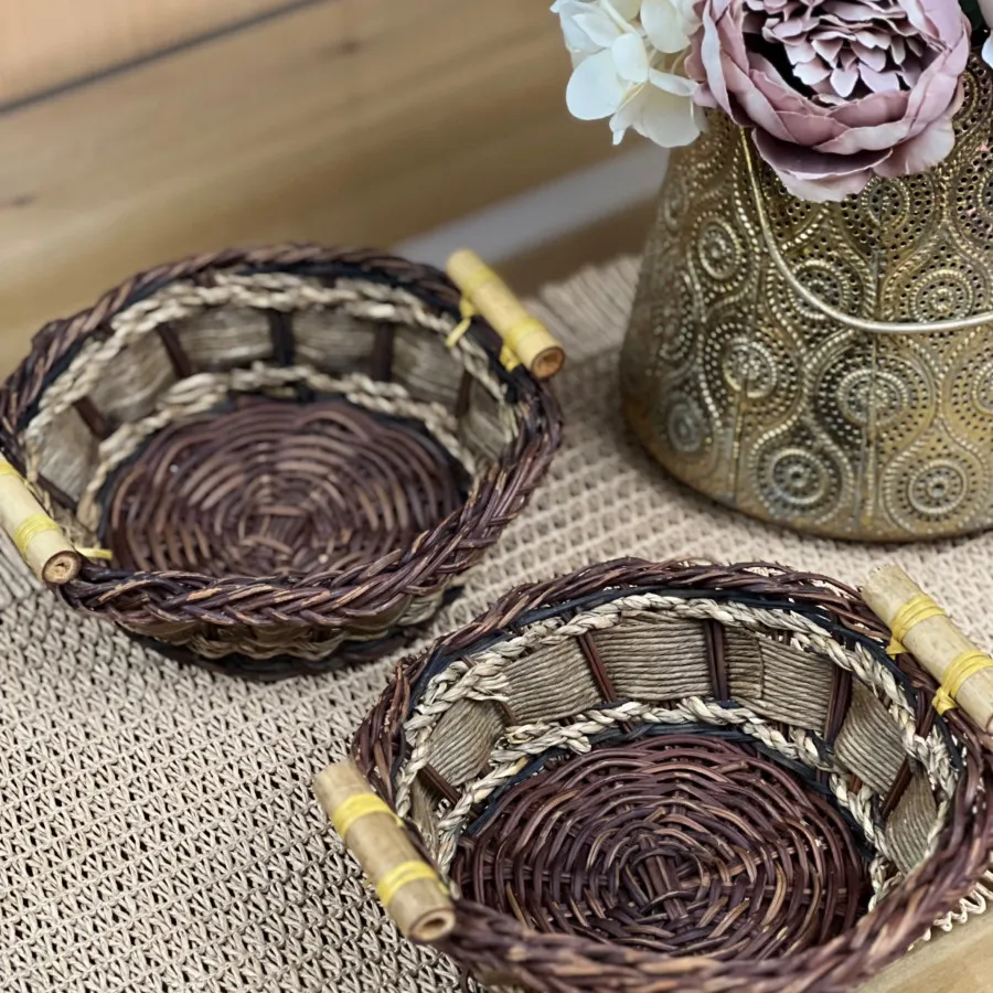 سبد حصیری وارداتی