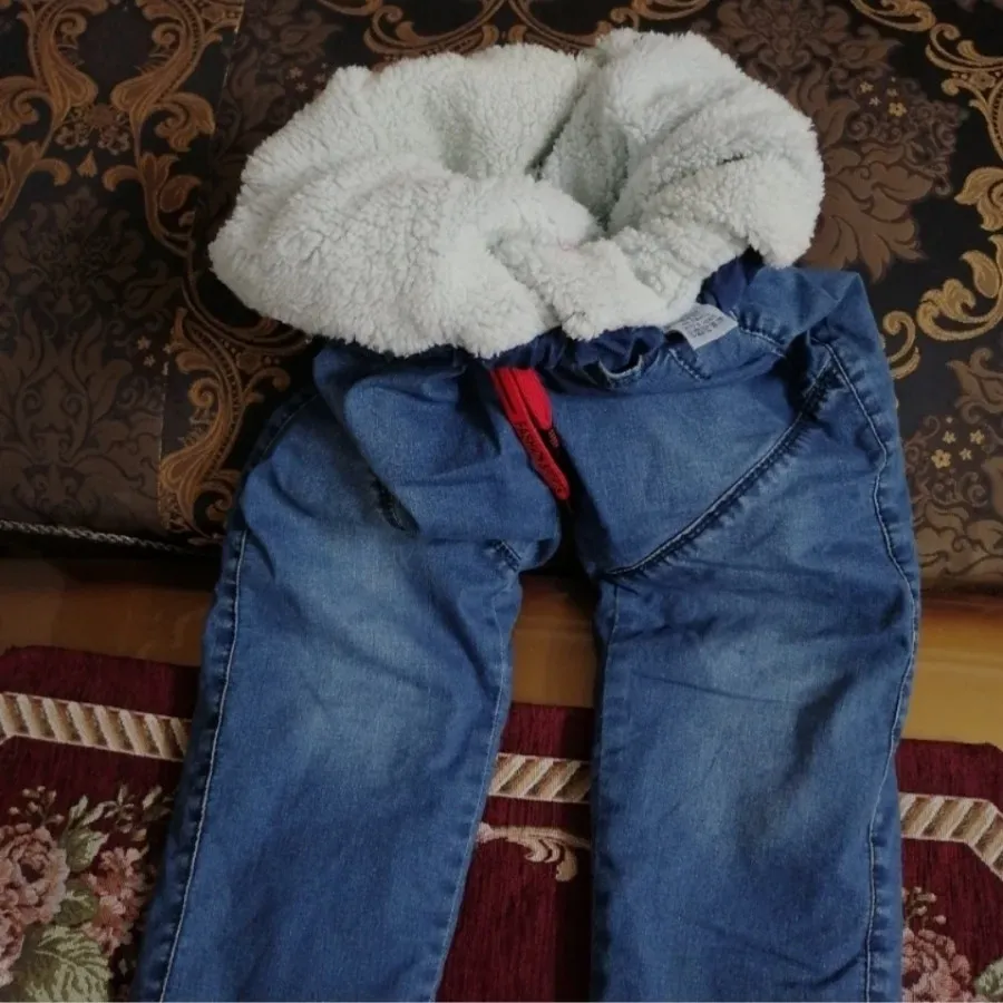 شلوار بچگانه تو پشمی جین