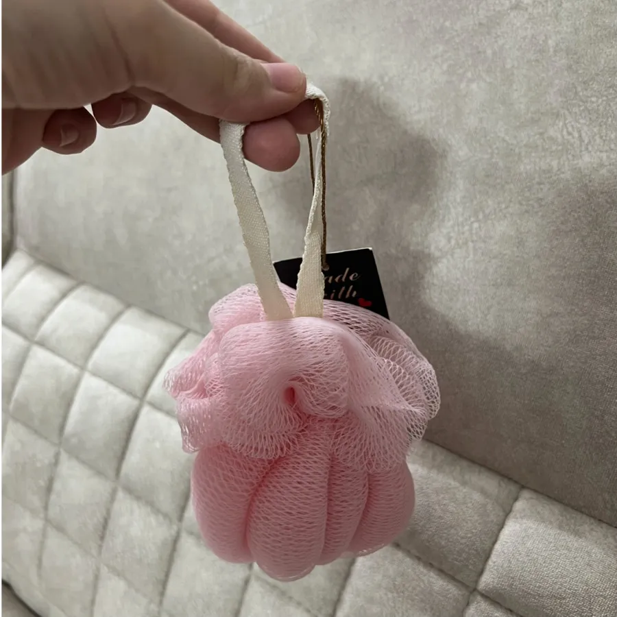 لیف حمام صورتی پینترستی