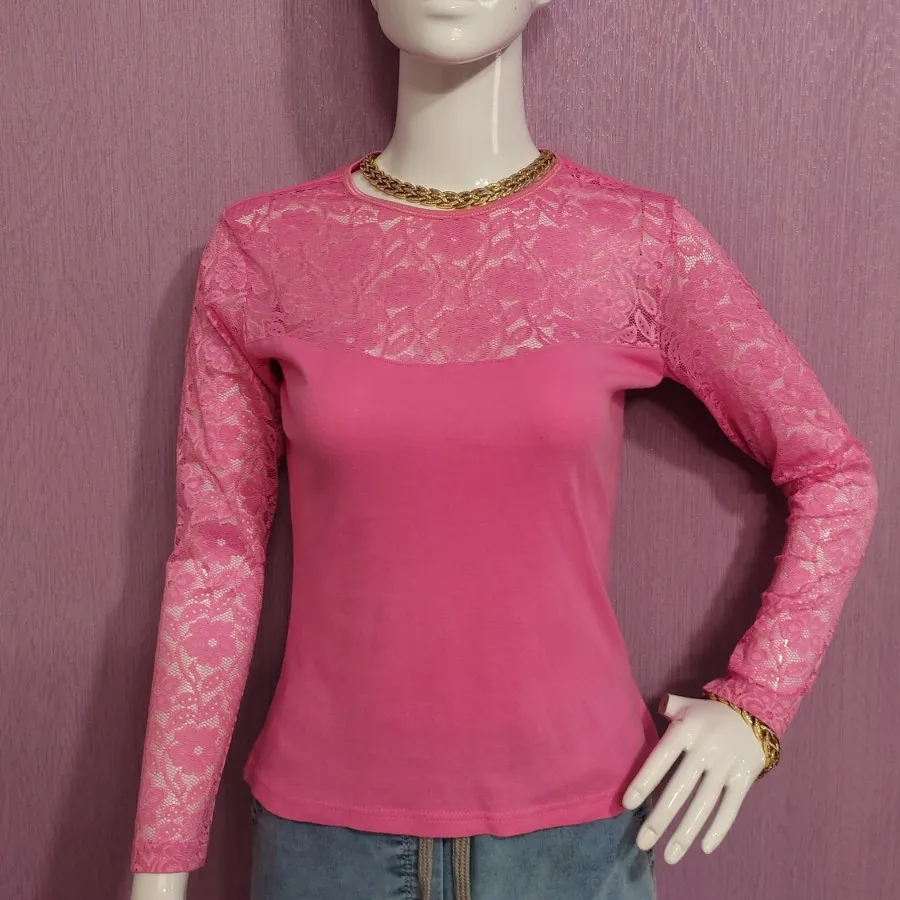 بلوز نخی برندDonna Pierre