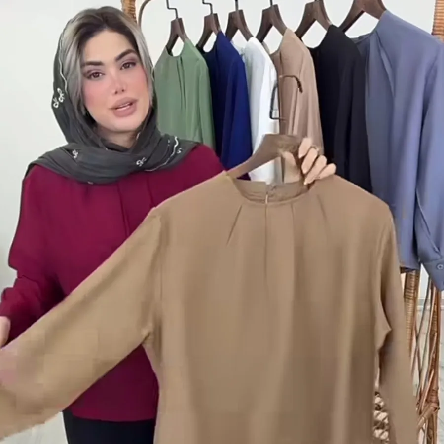 شومیز جلو بسته شیک