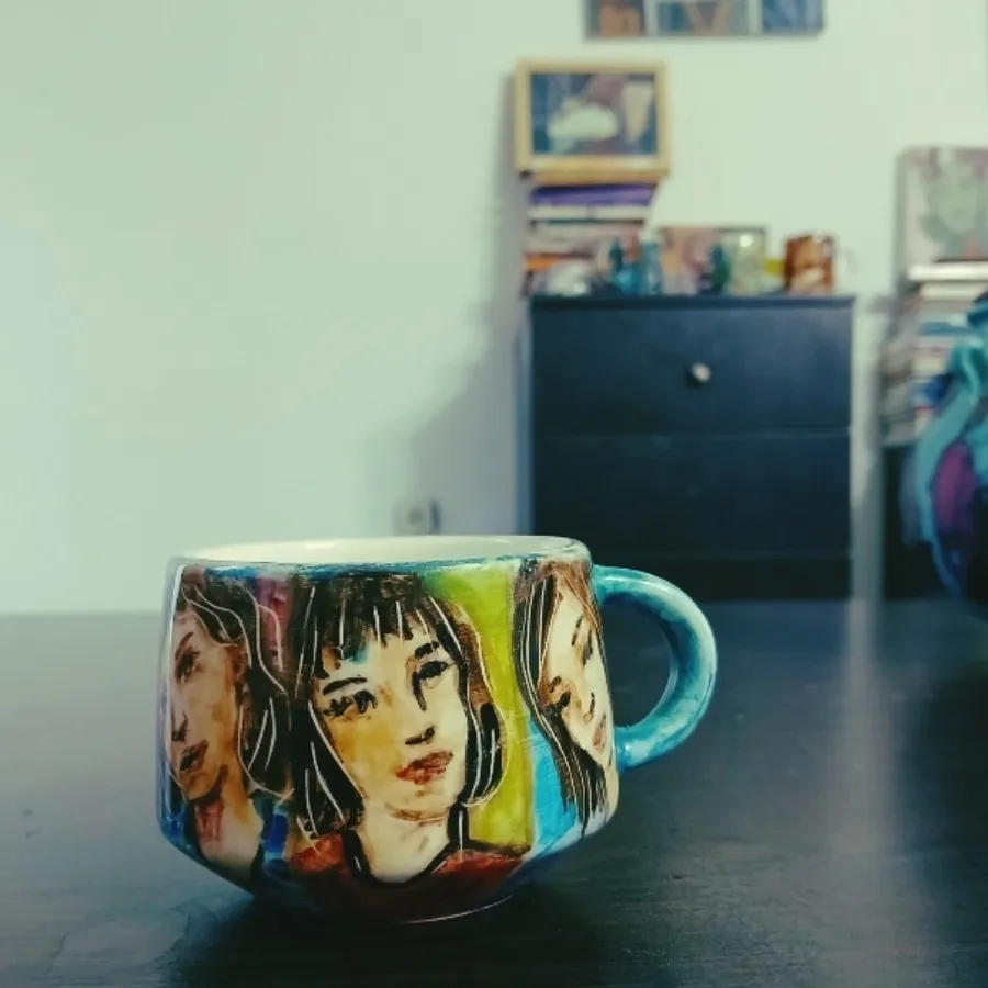 فنجان سرامیکی دستساز