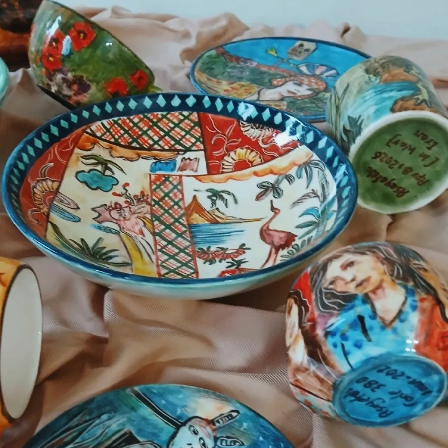 ظروف سرامیکی دستساز