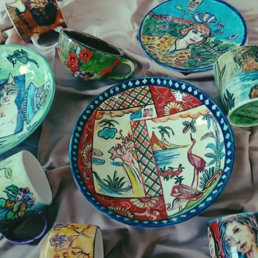 ظروف سرامیکی دستساز