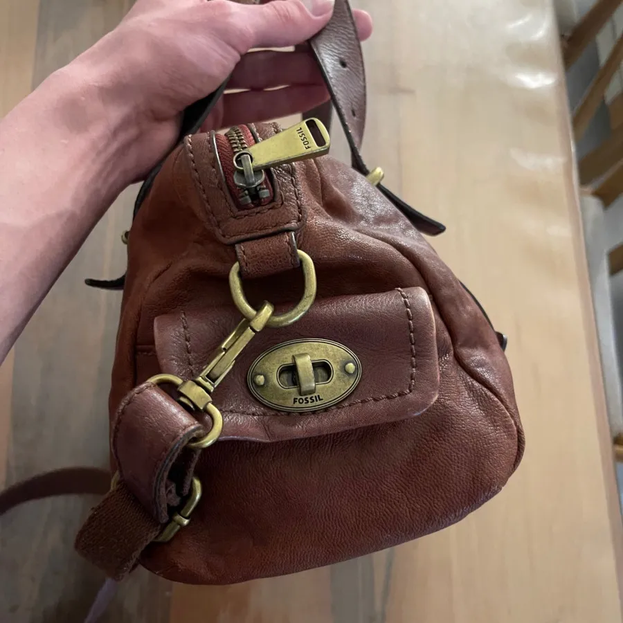 کیف چرم FOSSIL اورجینال