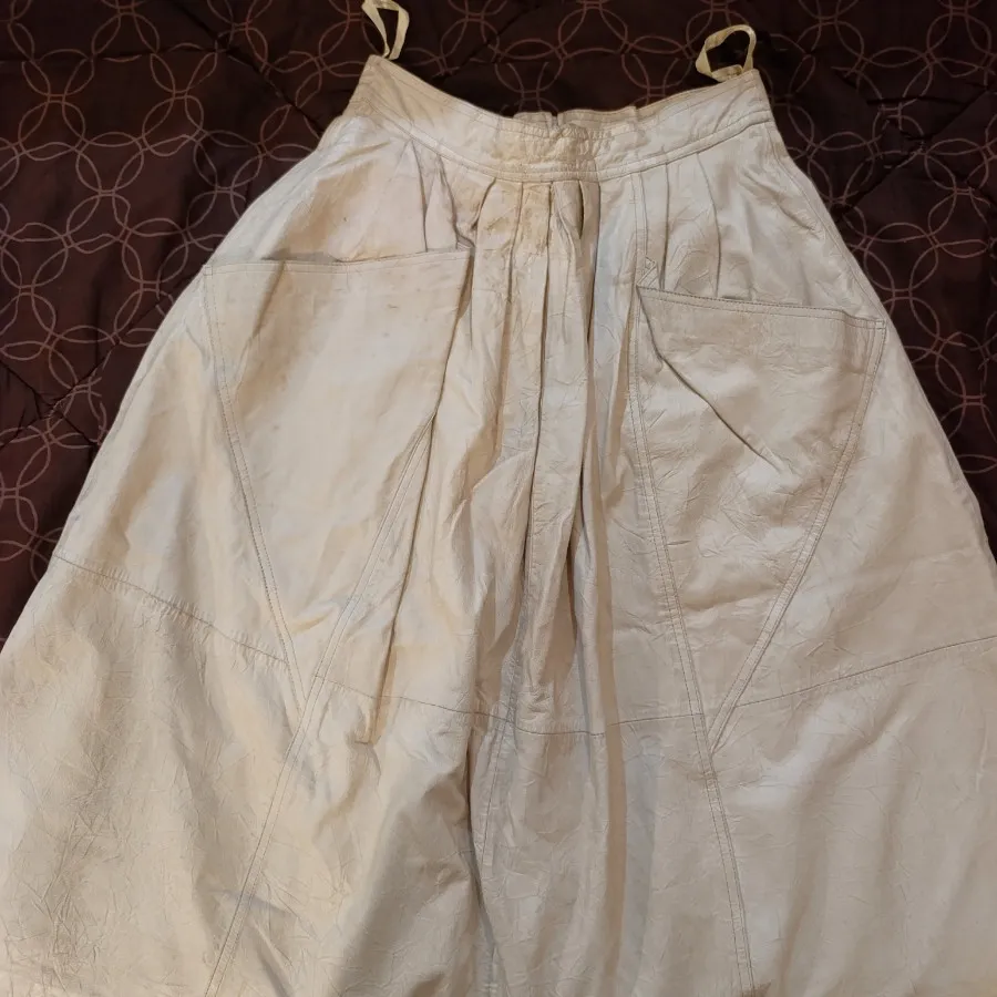 دامن چرم زنانه