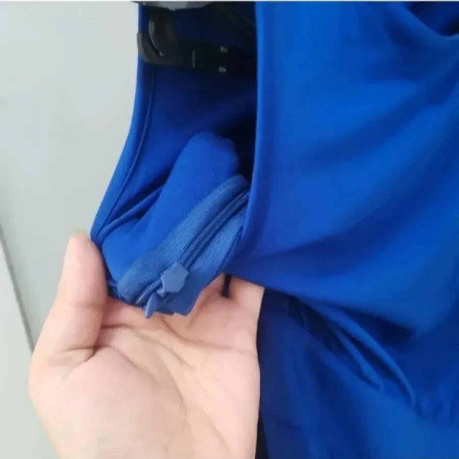 لباس ریون آبی تگدار نوروم