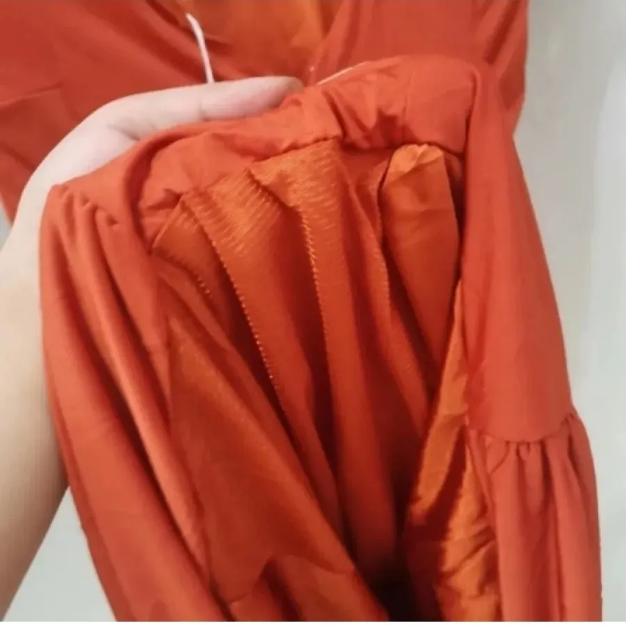 لباس مجلسی نارنجی اجری