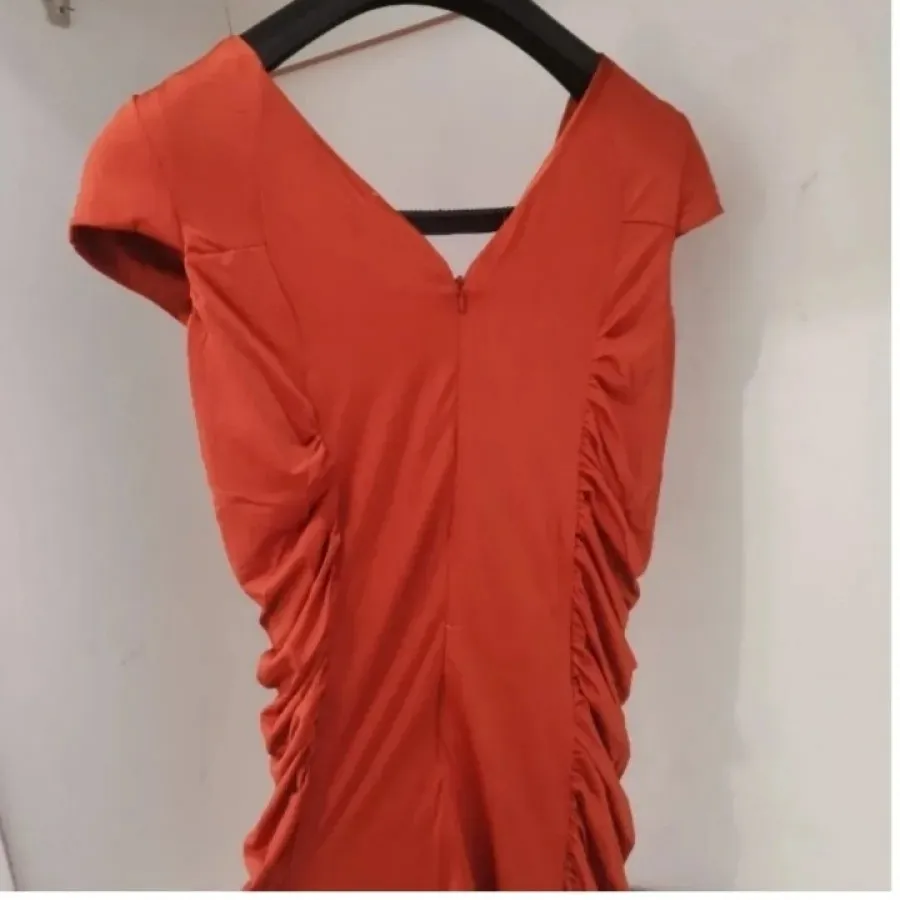 لباس مجلسی نارنجی اجری