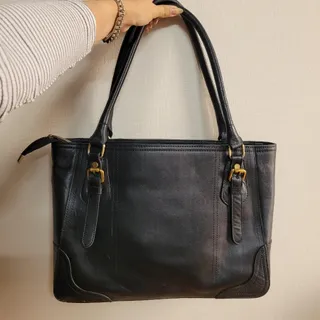 کیف مشکی تمام چرم