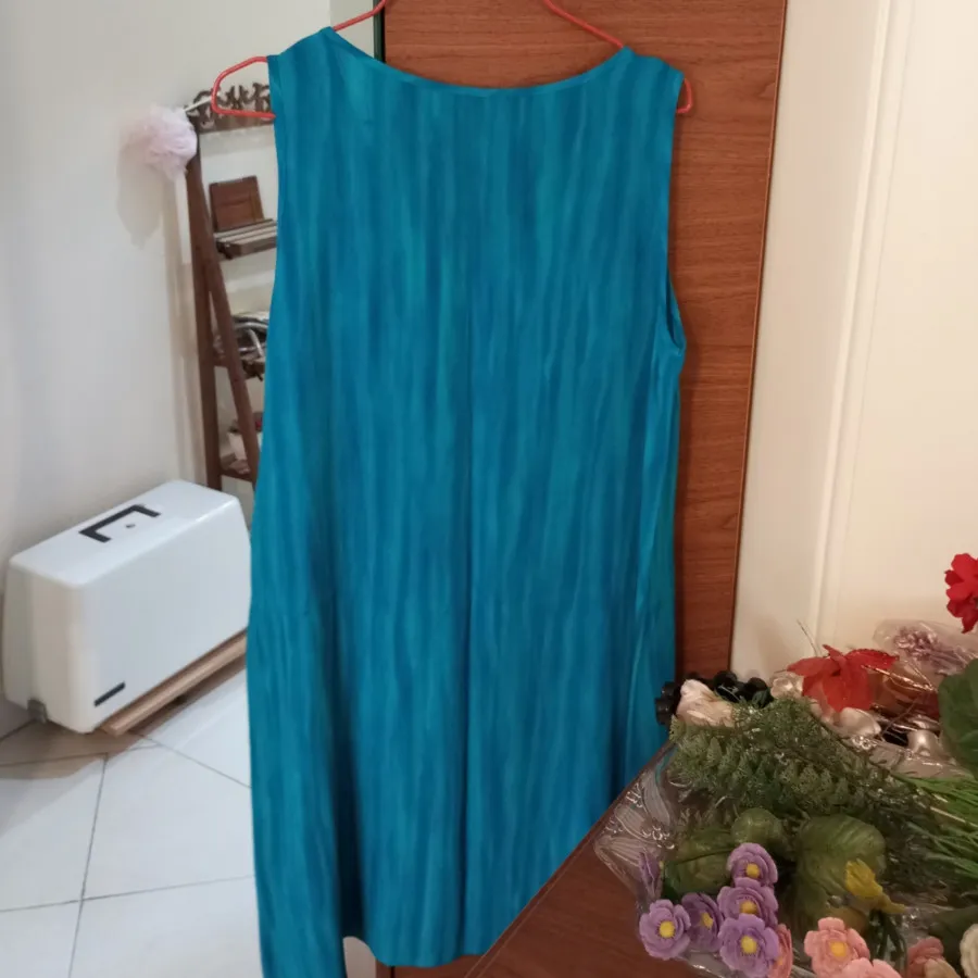 سارافون آبی رنگ 42 و 44