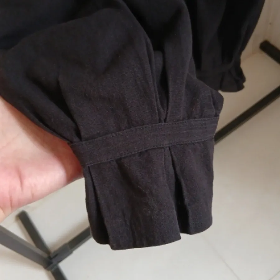 شلوار عروسکی لینن