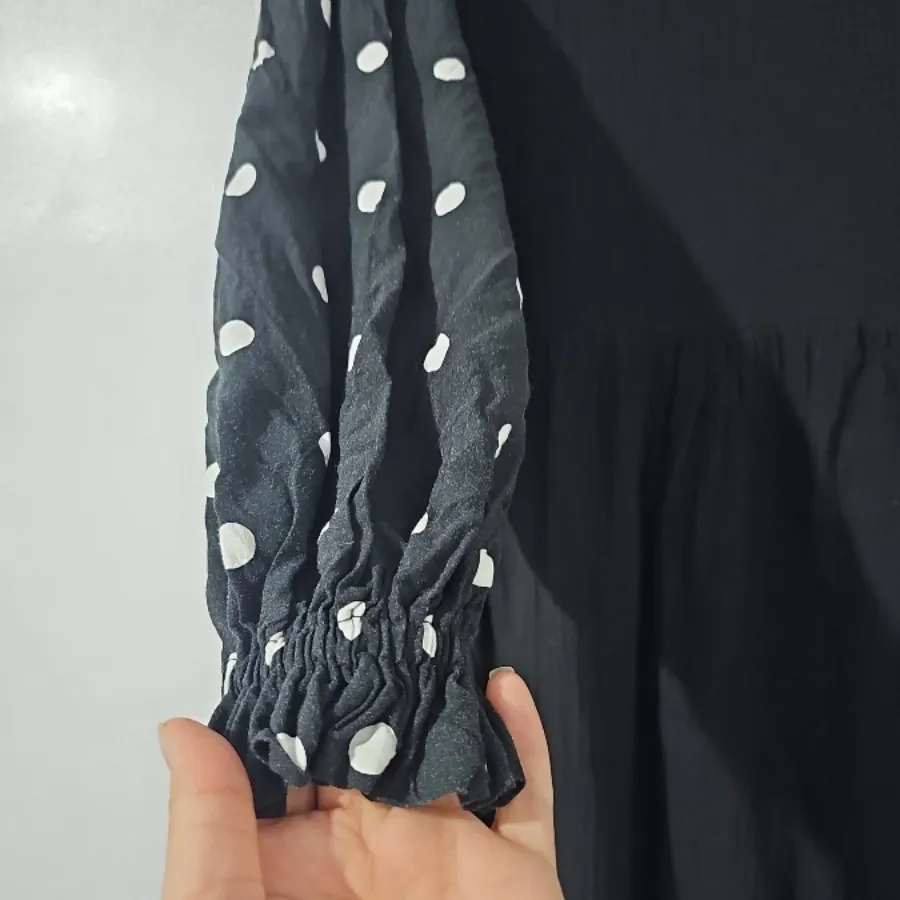 پیراهن موسلین مشکی