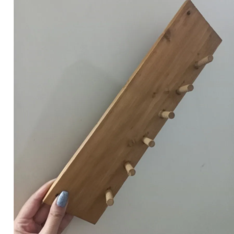 آویز چوبی فنجان و لیوان