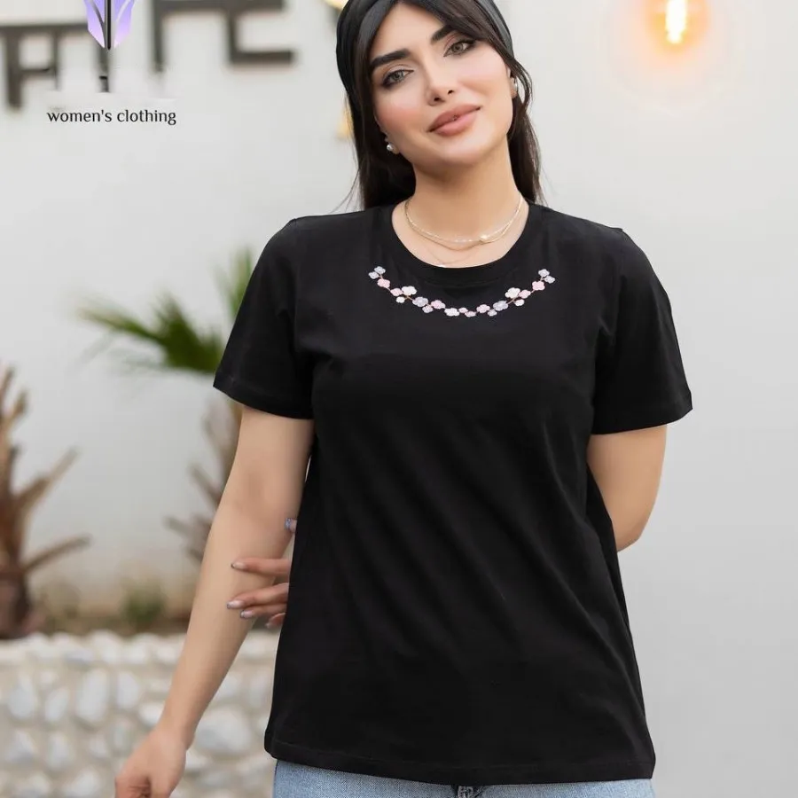تیشرت گلدوزی شده