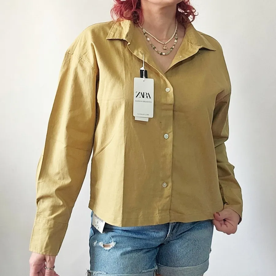 شومیز لینن Zara