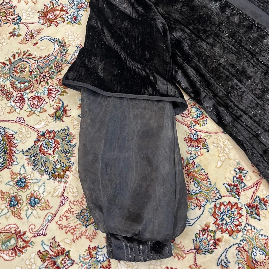 مانتو مجلسی مشکی