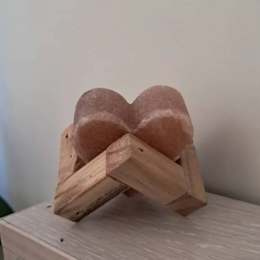 دکوری سنگ نمک قلب ♡