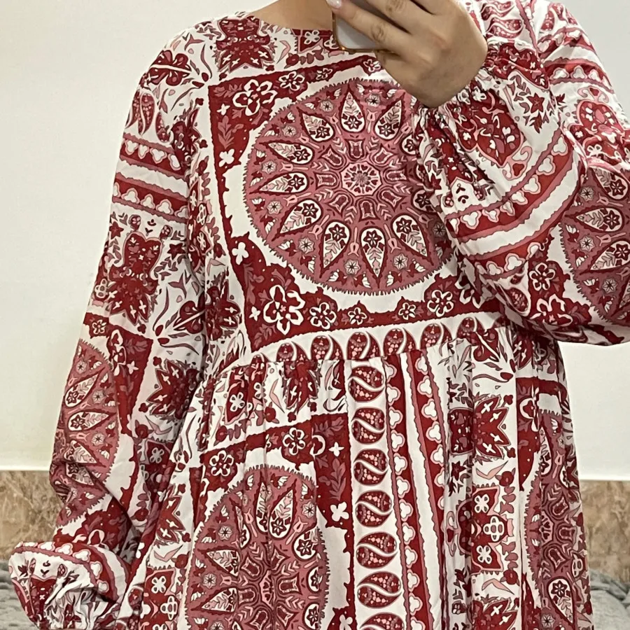 پیراهن کفتان بلند