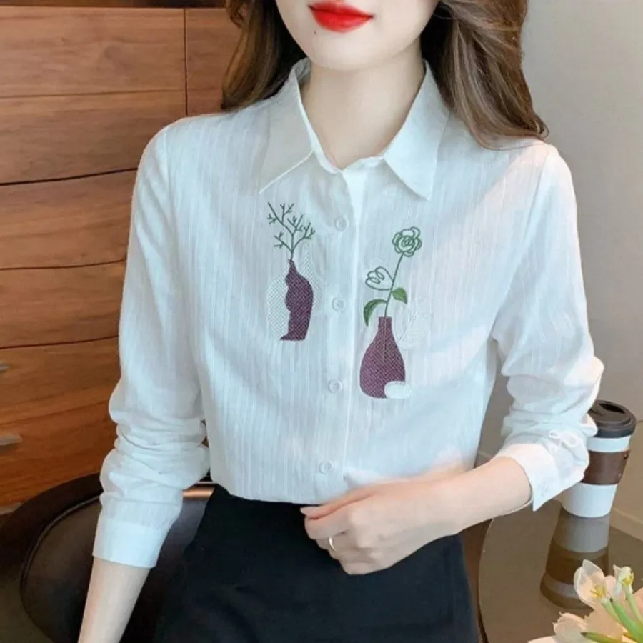 شومیز گلدوزی شیک