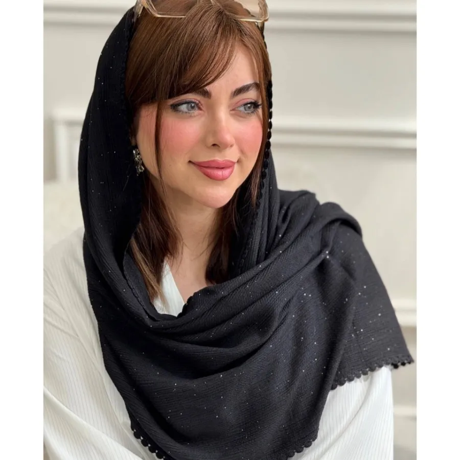 شال پلیسه برشکا دور عدسی