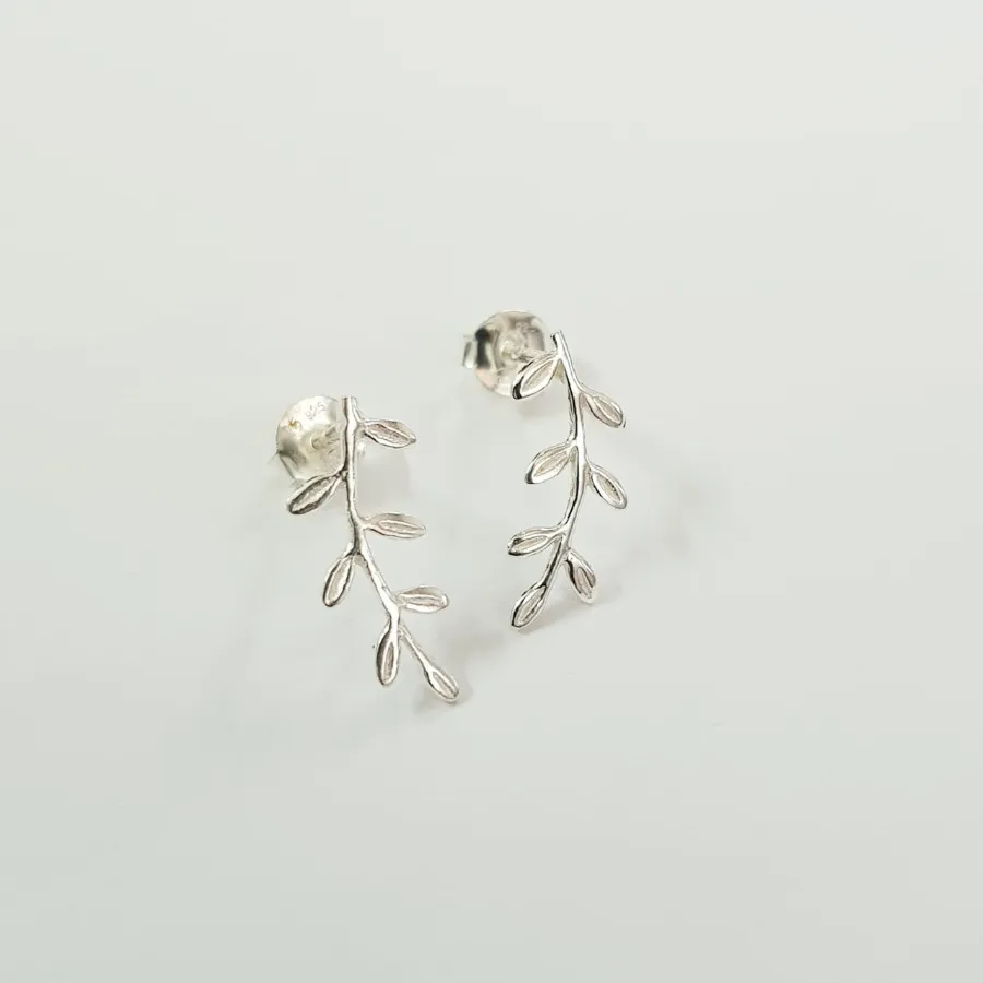 گوشواره گلگوش نقره 925