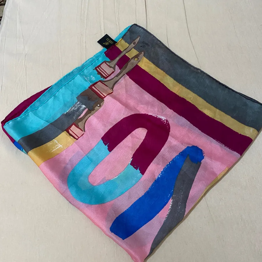 روسری ابریشمی کوکو