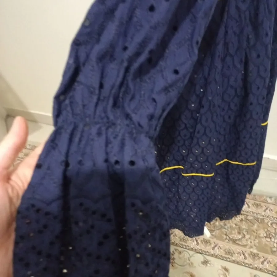 مانتو امبرودری تابستانه