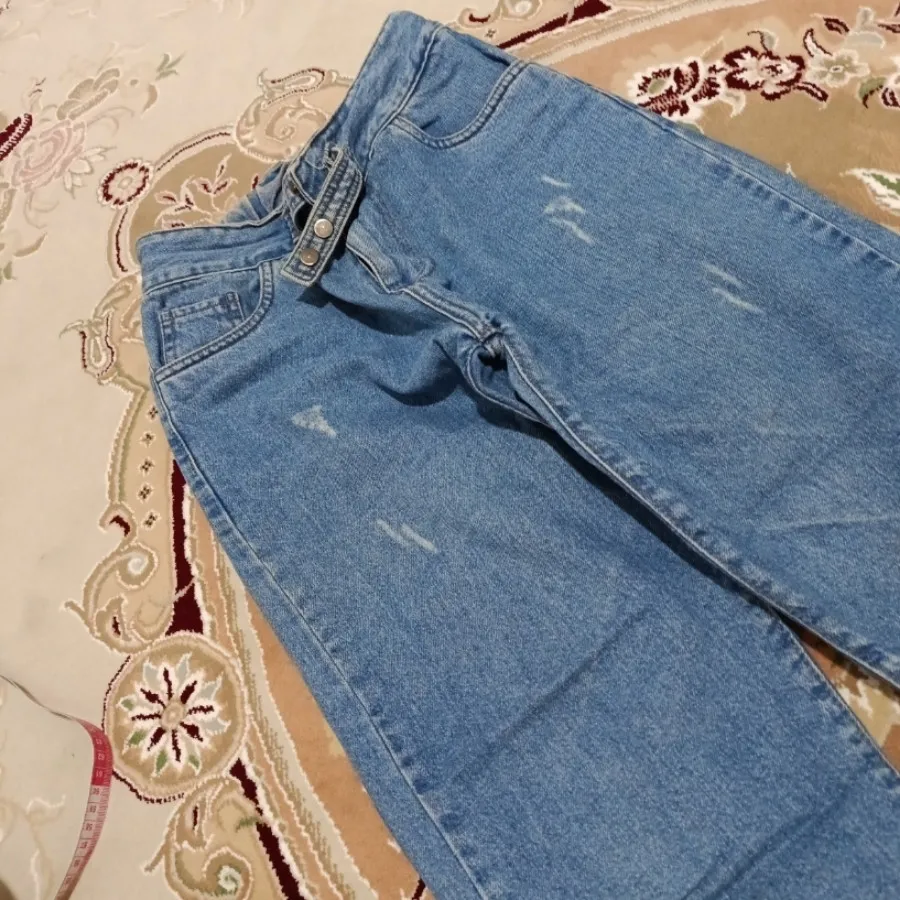 شلوار جین مام استایل