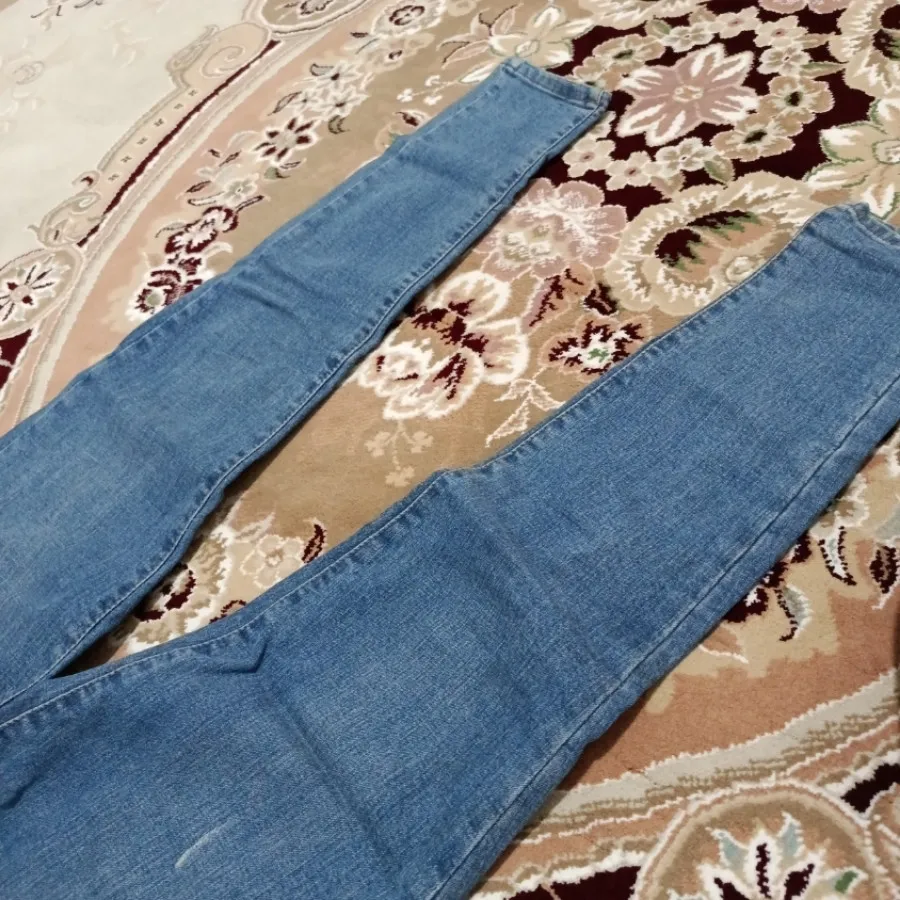 شلوار جین آبی