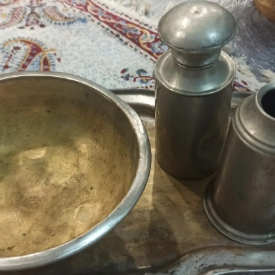 سماور نفتی وپای سماوری