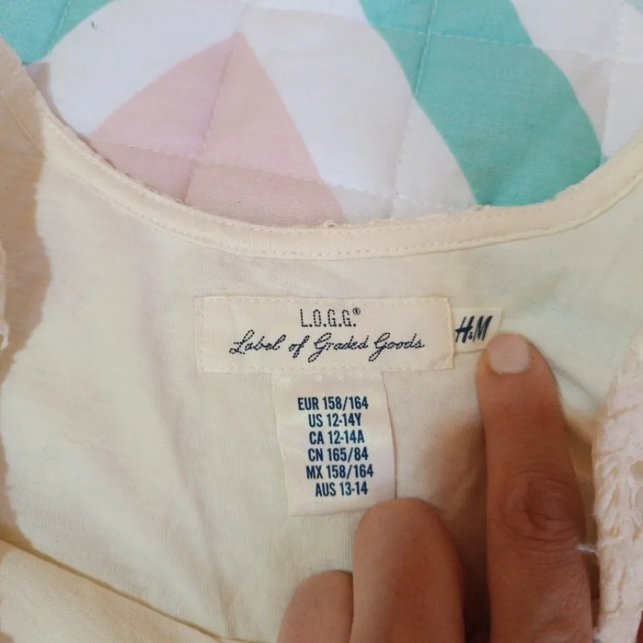 بلوز گیپور h&m