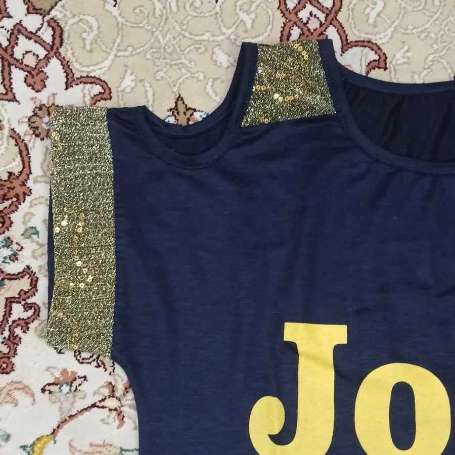 تاپ jojo سرمه ای