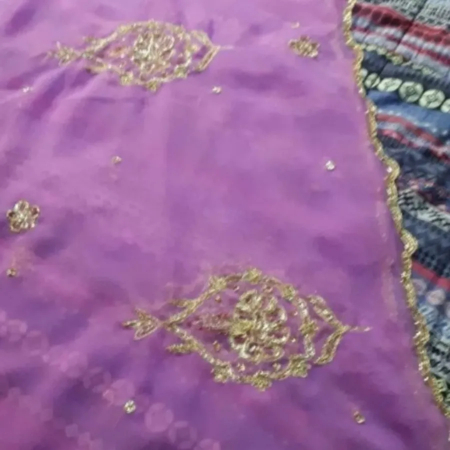 رانر حریر هندی اصل دوزی
