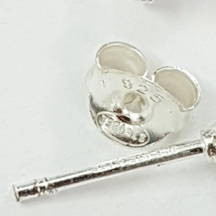 گوشواره گلگوش نقره 925